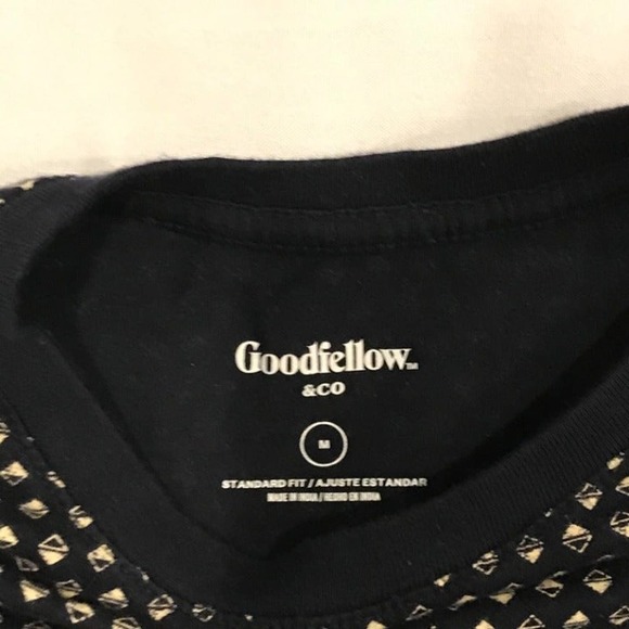 Goodfellow Print T-Shirt, Men's Size M - Picture 2 of 4